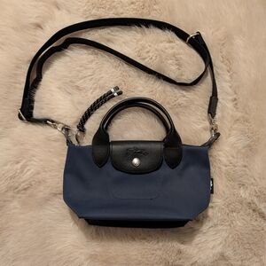 Le Pliage Energy Xs Handbag, Navy Blue